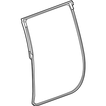 Cadillac Weather Strip - 23277122