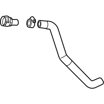 2024 Chevy Corvette Radiator Hose - 84369152