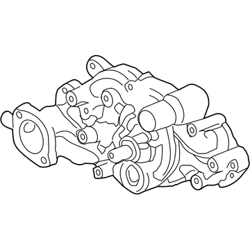 Cadillac CTS Water Pump - 19180610