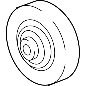 Chevy Corvette Water Pump Pulley - 12602081