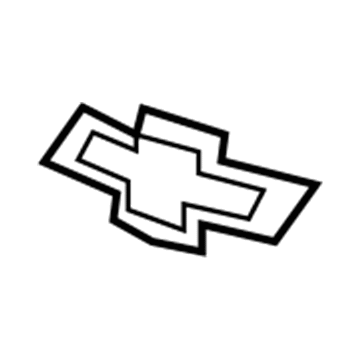 GM 84690300 Emblem, Front