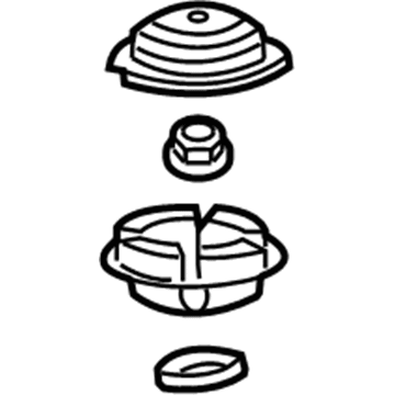 Saturn Shock And Strut Mount - 22687780