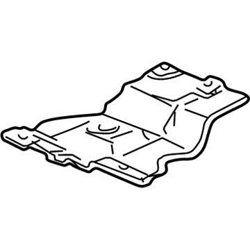 Chevy S10 Exhaust Heat Shield - 93392844