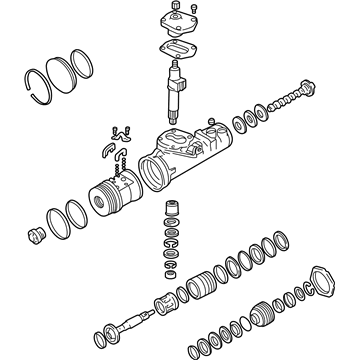 1999 Chevy Express 2500 Rack And Pinion - 19330478