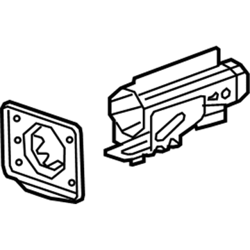 GM 15923686 Rail End, Front Driver Side