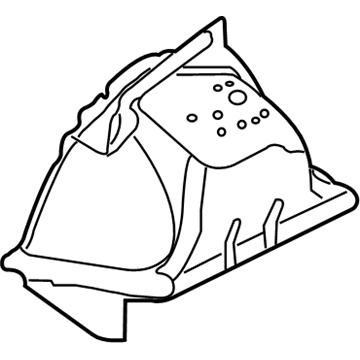 GM 25932611 Apron Assembly, Front Driver Side