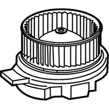 Cadillac Blower Motor - 84767440