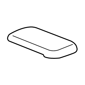GMC 23125322 Armrest