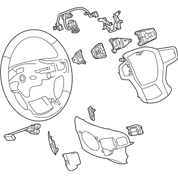 Chevy Steering Wheel - 87817736
