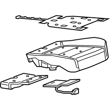 Chevy Occupant Detection Sensor - 86819851