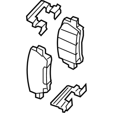 2022 Cadillac CT5 Brake Pad - 85108204