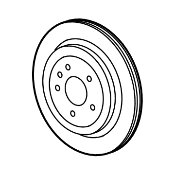 2022 Cadillac CT5 Brake Disc - 85575890