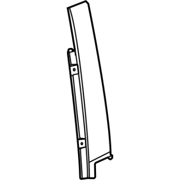 GM 42740490 Applique, Front Passenger Side