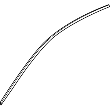 GM 23176656 Reveal Molding, Front Upper Passenger Side