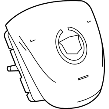 Cadillac 22989350 Driver Air Bag