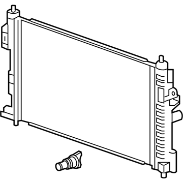 Cadillac Radiator - 22747160