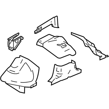 GM 25783832 Apron Assembly, Front Passenger Side