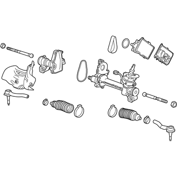 Cadillac Rack And Pinion - 85140551
