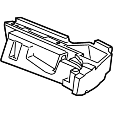 GM 20813509 Storage Compart, Rear Driver Side