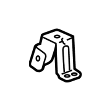 GM 25876274 Storage Compart Lower Bracket, Rear Passenger Side