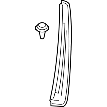 GMC Door Moldings - 85136433
