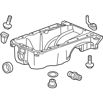 Chevy Volt Oil Pan - 55573108