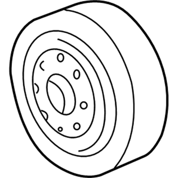 Cadillac Water Pump Pulley - 12556733