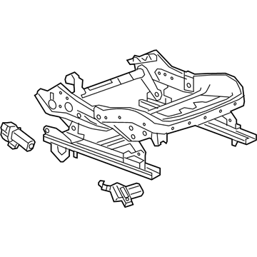 Cadillac 84816060 Cushion Frame