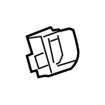 GM 20795310 Parking Brake Switch, Black