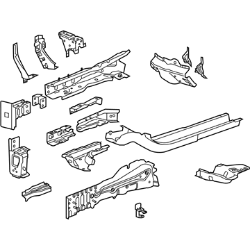 GM 94508357 Lower Rail