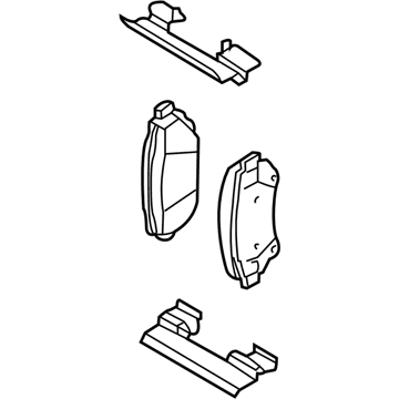 GM 88967257 Brake Pads