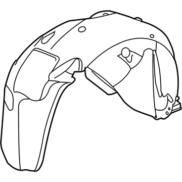 Chevy SS Fender Splash Shield - 92277469