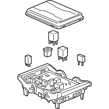 Chevy Silverado 1500 Fuse Box - 84303176