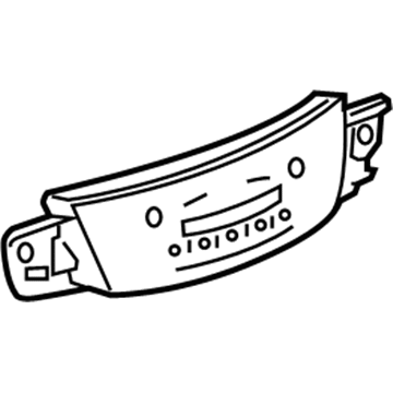 Cadillac HVAC Control Module - 84214111