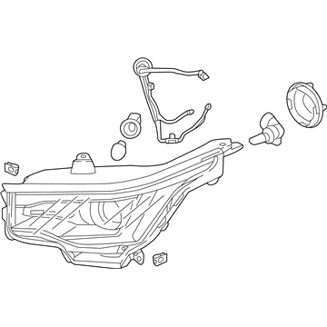 GMC Headlight - 84736975