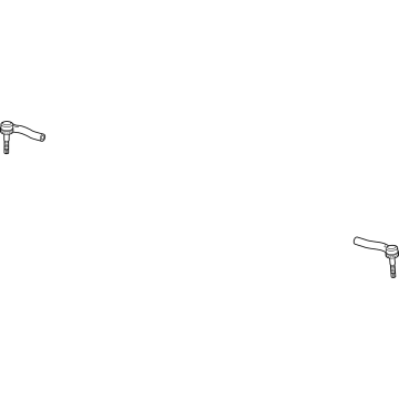 GM 84179763 Outer Tie Rod, Passenger Side