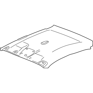 GM 22617880 Headliner, Gray