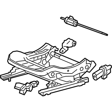 GM 13515475 Cushion Frame, Front Driver Side