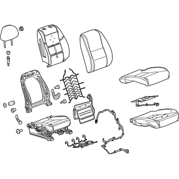 Chevy 23148984 Seat Assembly