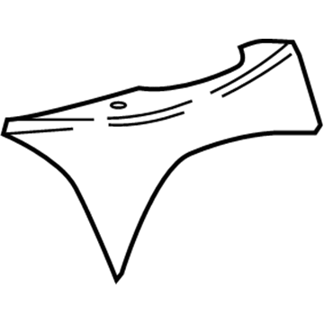 GM 23193088 Rear Cover, Driver Side