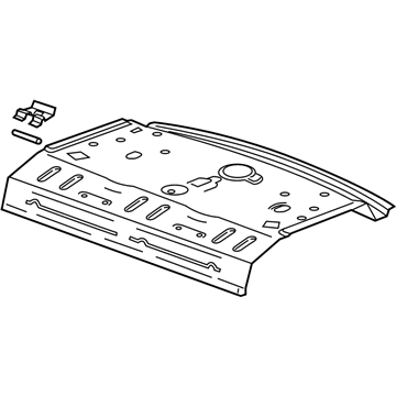 GM 42386684 Package Tray Panel, Rear