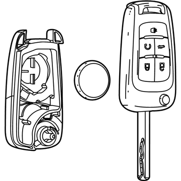 GM 13522777 Key