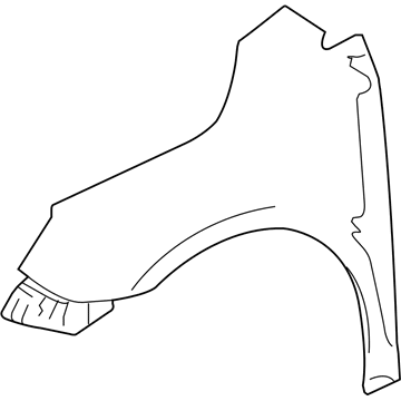 Buick 90767105 Fender