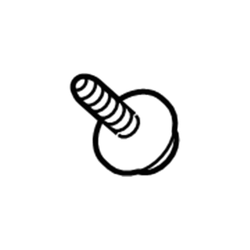 Buick 11570637 Fender Liner Screw