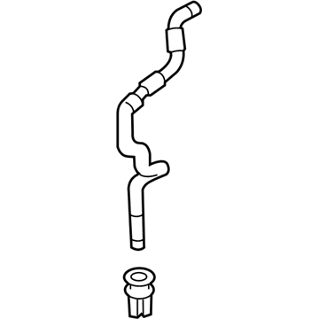 Buick 13254521 Drain Tube