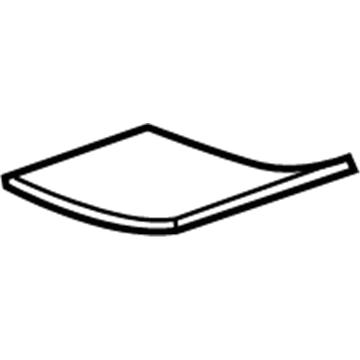 GM 23168693 Compartment Box Mat