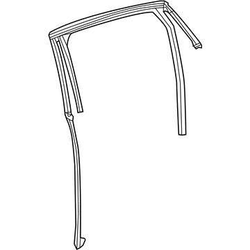 2018 Buick LaCrosse Door Seal - 26243630