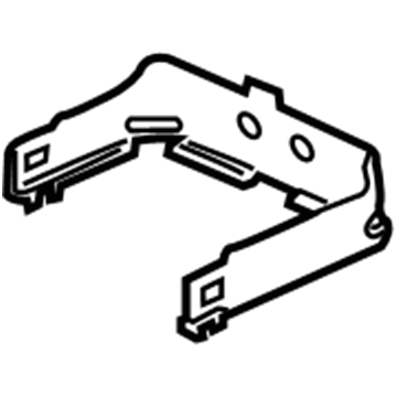 Pontiac 15236889 Recovery Tank Bracket