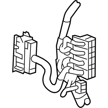 Buick Body Wiring Harness Connector - 39090925