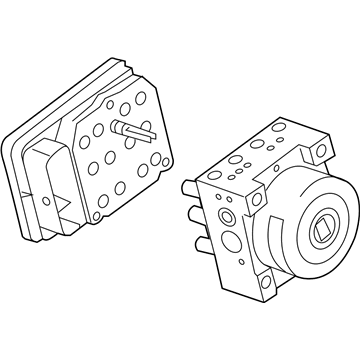 Cadillac ABS Control Module - 23295891